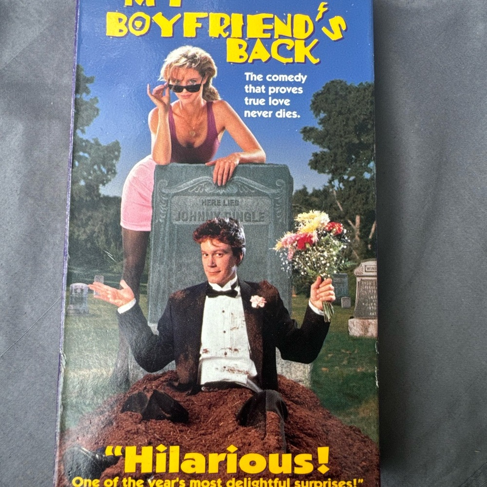 My Boyfriend's Back VHS Cover